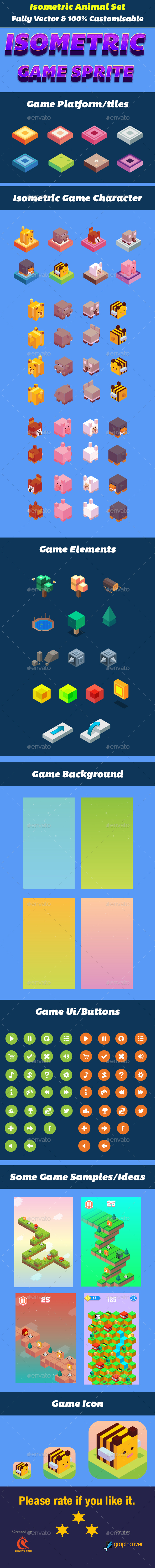 Isometric Animal Game - Game Kits Game Assets