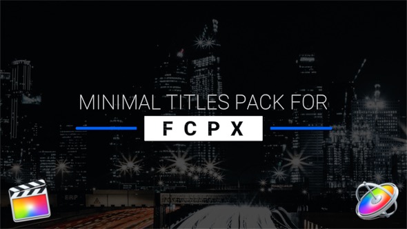 9 Minimal Titles Pack for FCPX