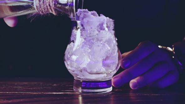 Cocktail on Bar