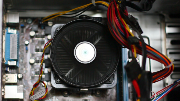 Computer Fan Working