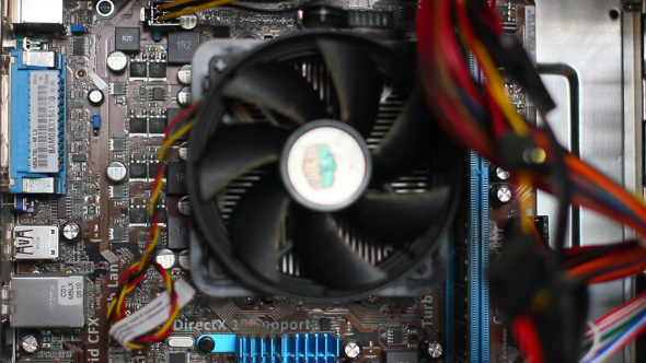 Computer Fan Working