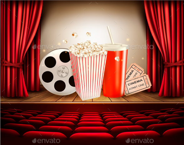 Cinema Background - Miscellaneous Vectors
