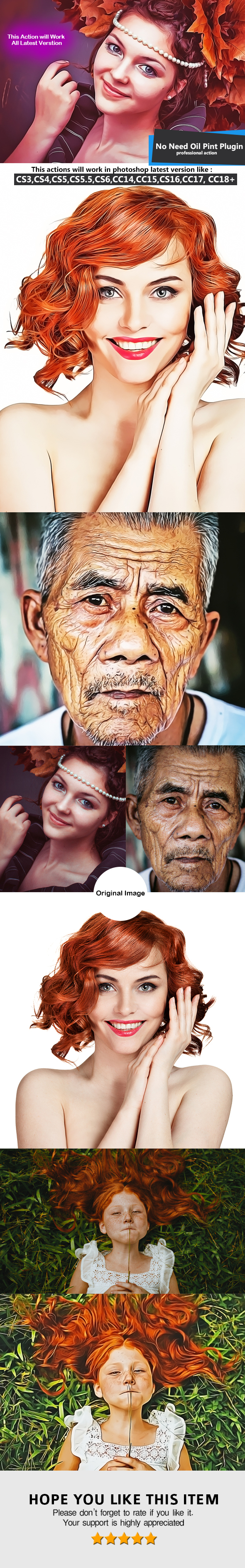 Painting Photoshop Effect - Photo Effects Actions