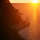 Costal Road at Sunset - VideoHive Item for Sale