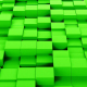 Green Cubes Background Loopable - VideoHive Item for Sale