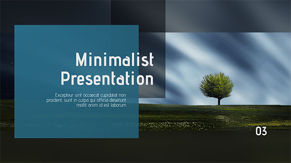 Minimalist & Clean Presentation