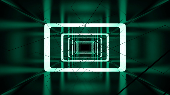 Futuristic Tunnel, Motion Graphics | VideoHive