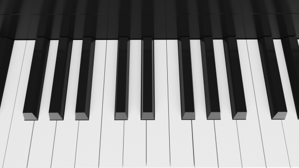 Piano Keyboard Loop, Motion Graphics | VideoHive