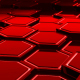 Red Hexagons Loop Red Hexagons Loop - VideoHive Item for Sale