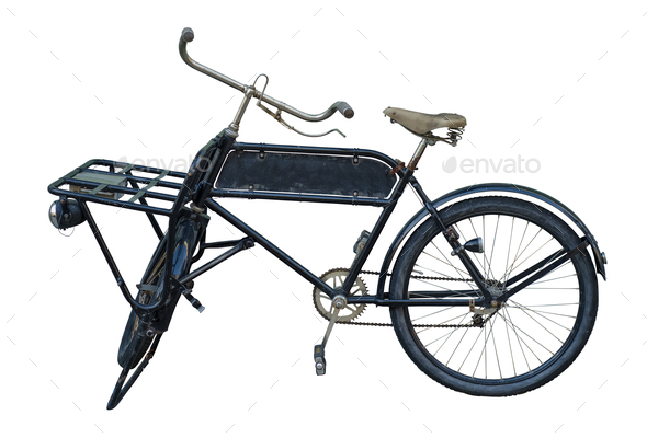 vintage delivery bike