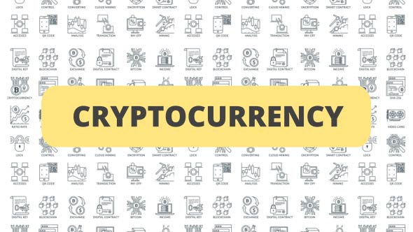 Cryptocurrency - Outline - VideoHive 21481681