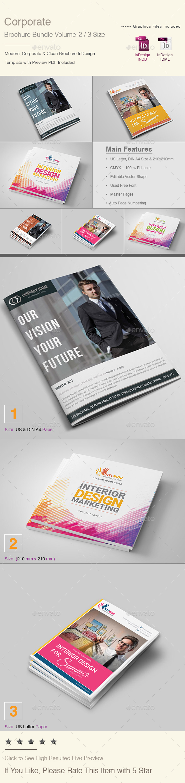 Corporate Brochure Bundle | Volume - 2 - Corporate Brochures