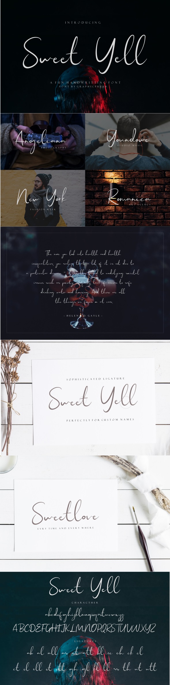 Sweet Yell - A Fun Handwritting - Hand-writing Script