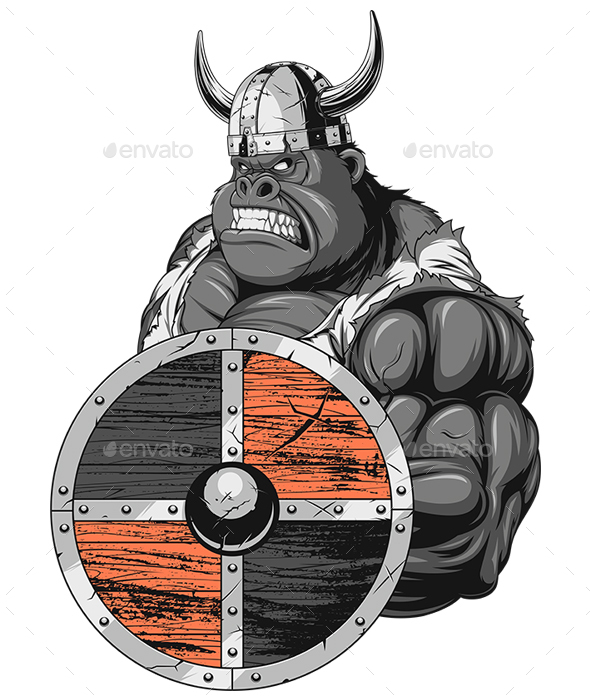 Gorilla Viking - Sports/Activity Conceptual