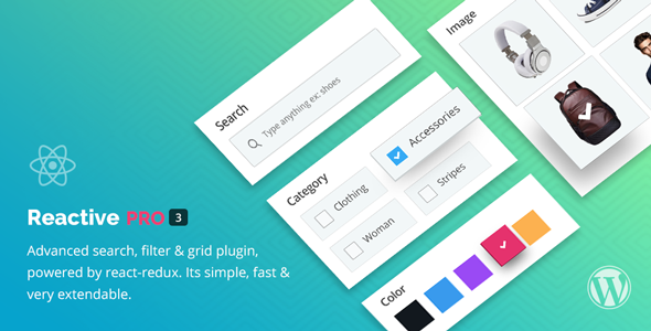 Reactive Pro - Advanced WordPress Search Filter Map & Grid - CodeCanyon Item for Sale