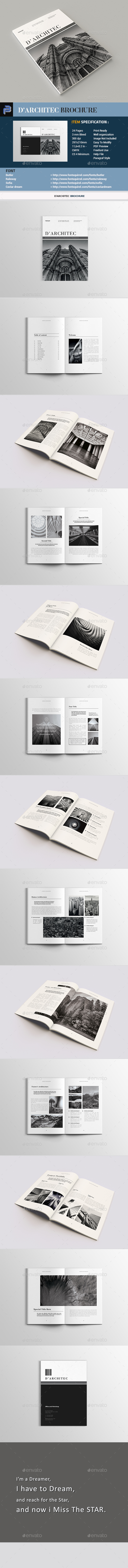 Architecture Brochure - Portfolio Brochures