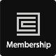 Membership HTML template 