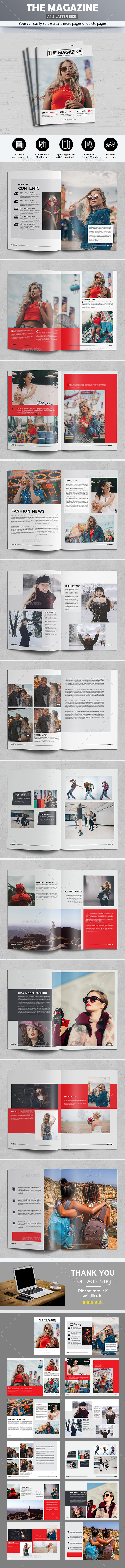 The Magazine - Magazines Print Templates
