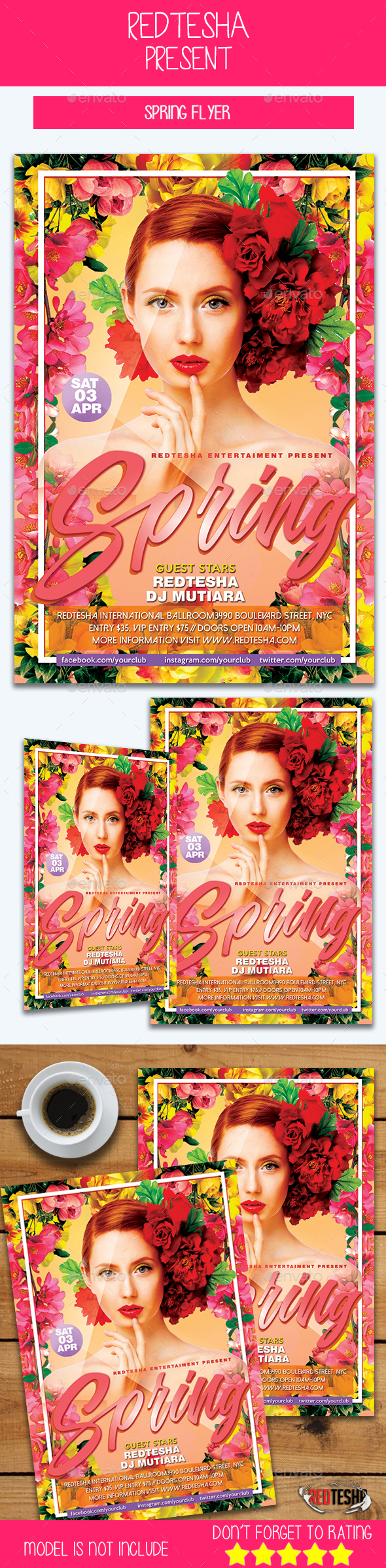 Spring Flyer - Events Flyers