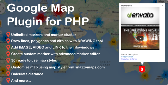 DML Google Map Script for PHP - CodeCanyon Item for Sale