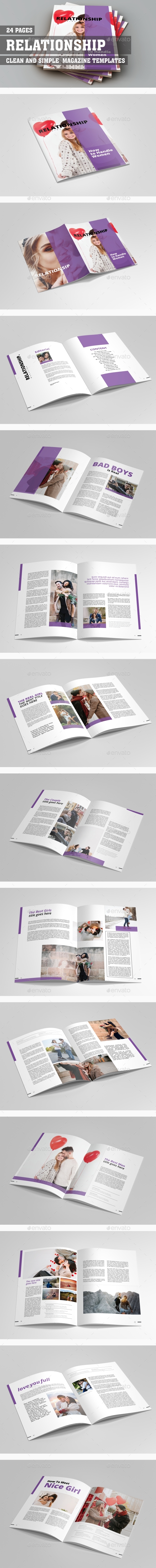 Relationship Magazine - Magazines Print Templates