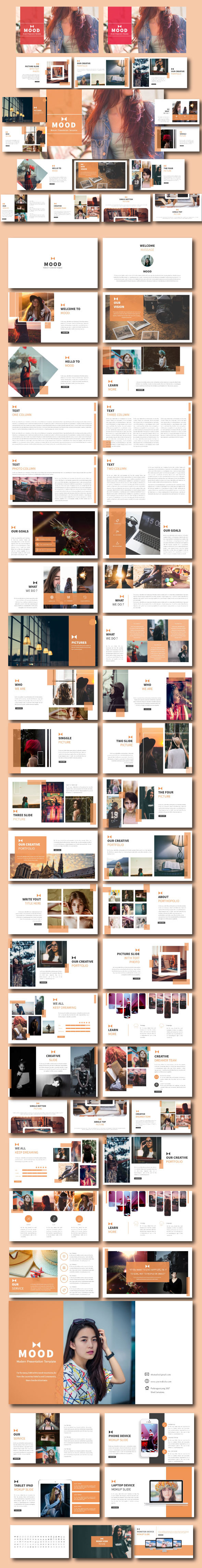 Mood Creative Presentation - Creative PowerPoint Templates