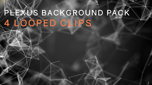 Abstract Plexus Background Looped Pack