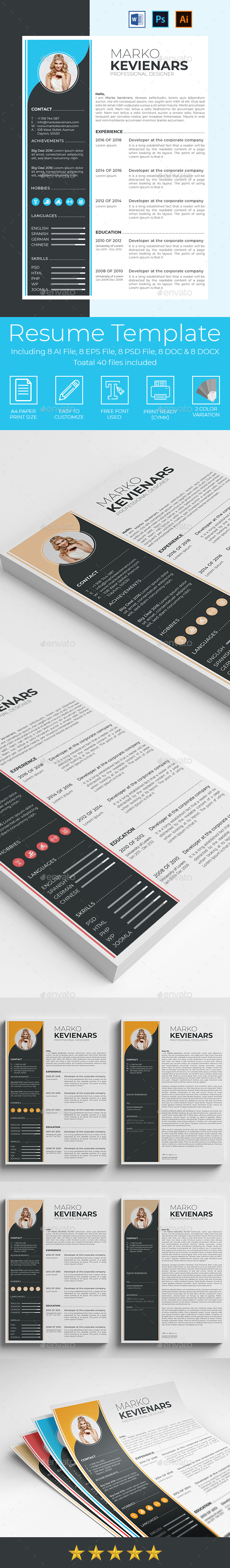 Resume Template - Resumes Stationery