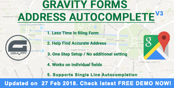 Gravity Forms Address - CodeCanyon 16361484