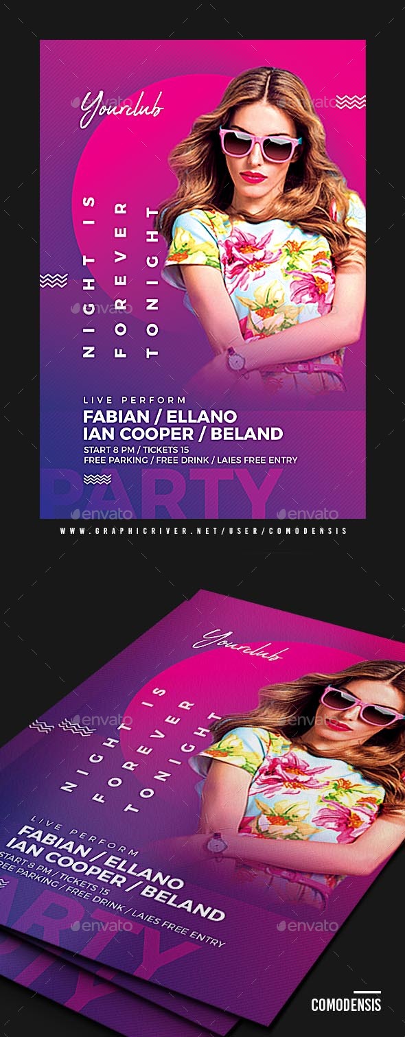 Dj Flyer Party - Clubs & Parties Events