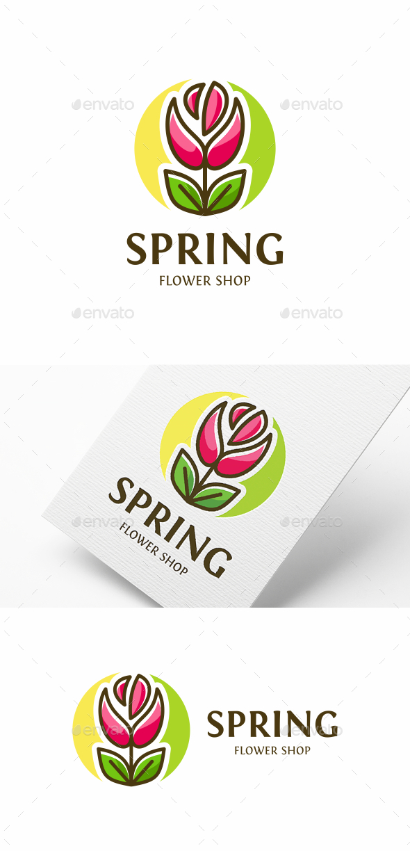 Flower Logo - Nature Logo Templates