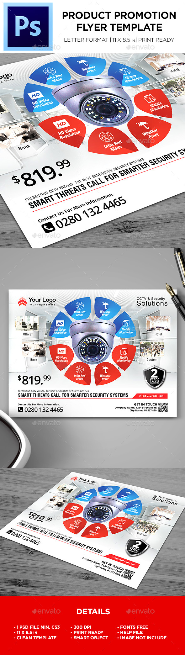 Product Flyer - Landscape - Commerce Flyers