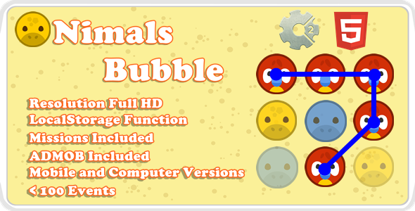 Animals Bubble - CodeCanyon 21493188
