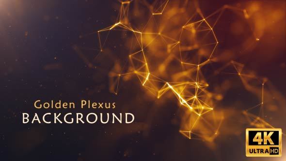 Golden Epic Plexus Background