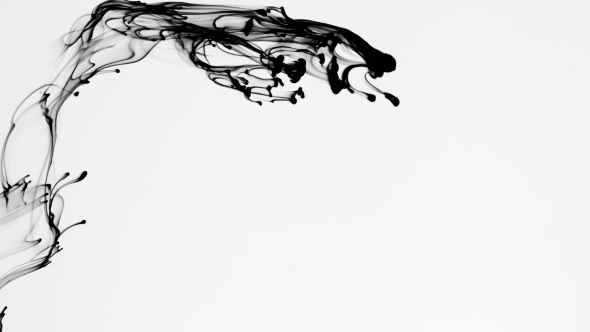 Swirling Black Ink alt