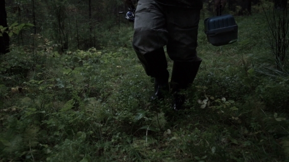 The Fisherman Walks Through the Forest alt