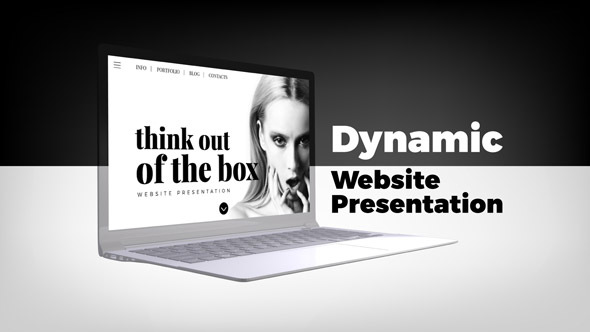 Dynamic Website Presentation - VideoHive 21494247
