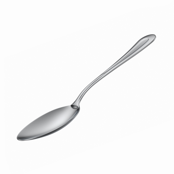 Table Dinner Spoon Cutlery 3D model - 3DOcean Item for Sale