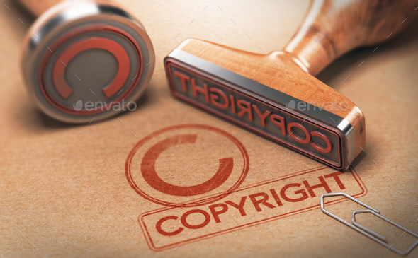Copyright Symbol - Stock Photo - Images