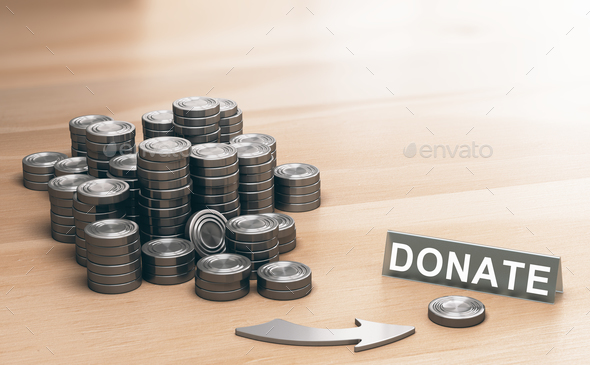 Donate Money - Stock Photo - Images