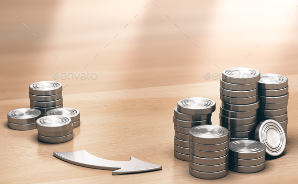 ROI Return On Investment Capital Gain - Stock Photo - Images