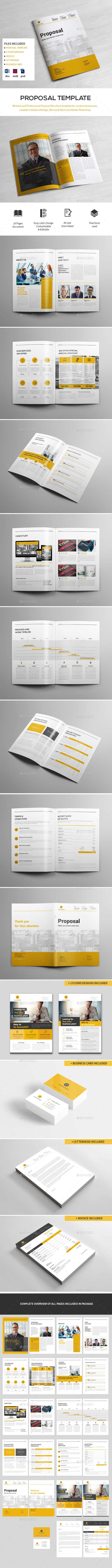 Proposal Template - Proposals & Invoices Stationery