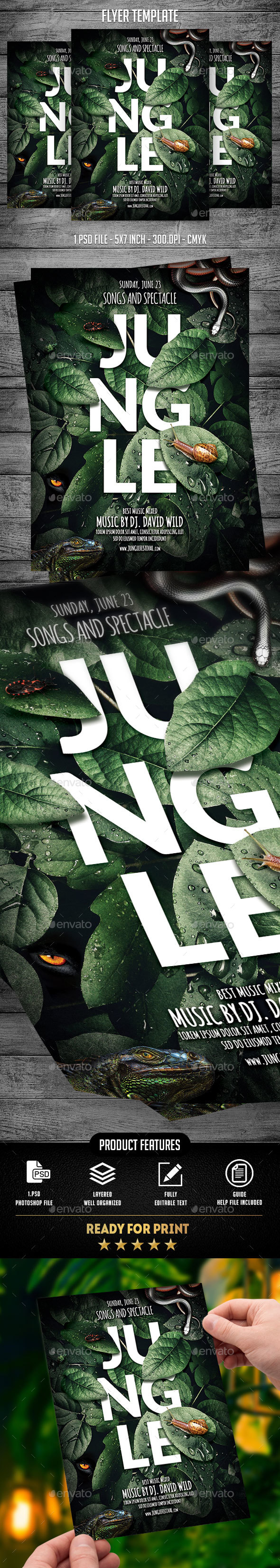 Jungle Flyer Template