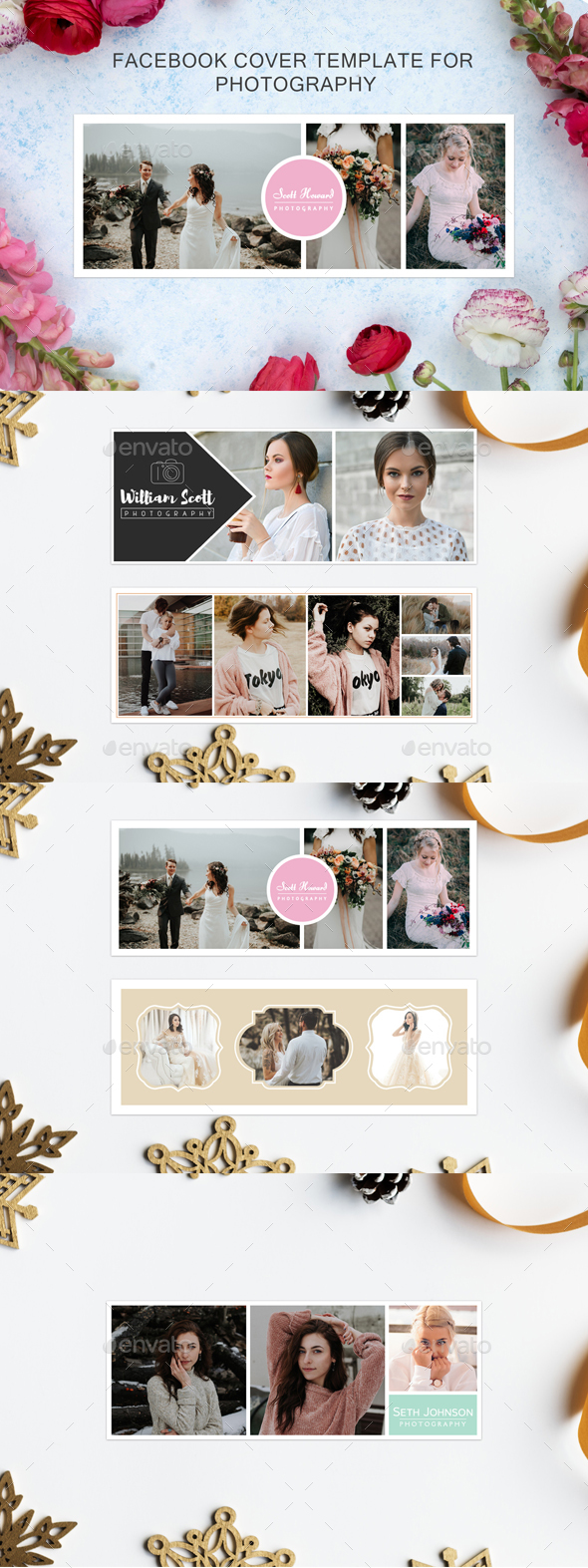 5 Facebook Cover Template for Photography - Facebook Timeline Covers Social Media