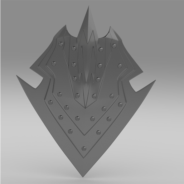 Orcish shield - 3Docean 21497752