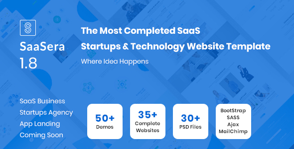 SaaSera - Software - ThemeForest 20862532