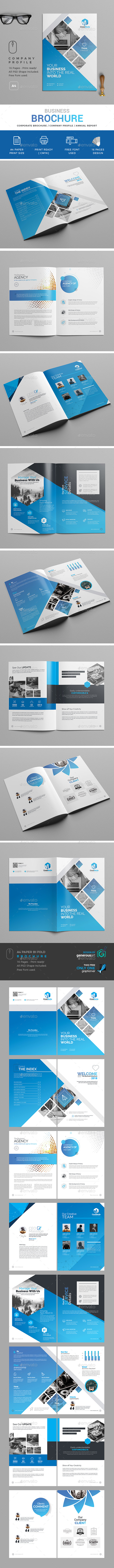 Business Brochure Template - Corporate Brochures