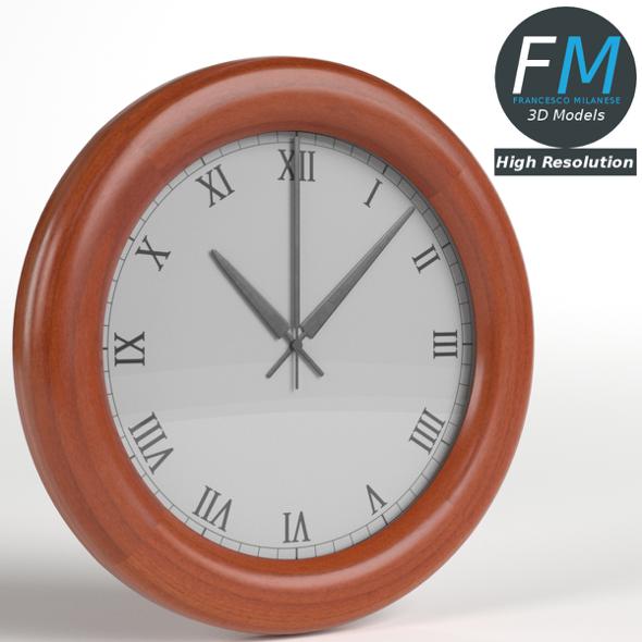 Living Room Wall Clock 1 - 3DOcean Item for Sale