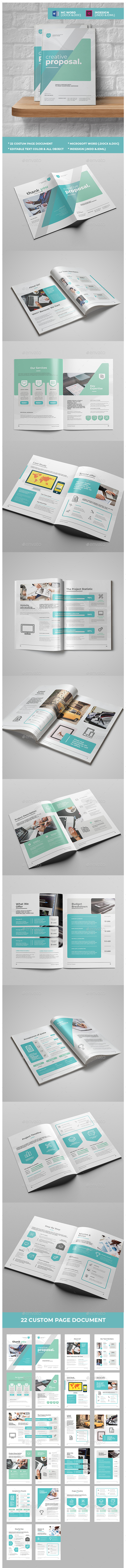 Creative Proposal Template - Proposals & Invoices Stationery
