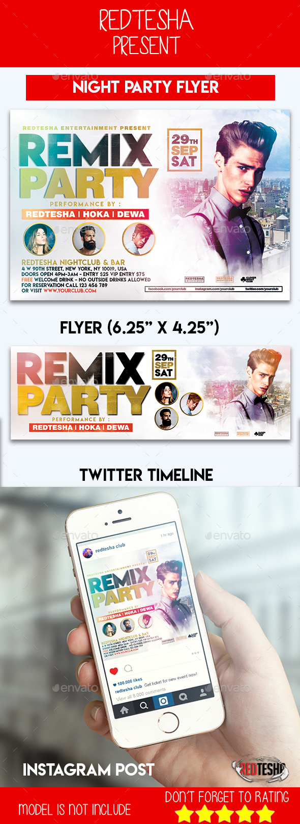 Night Party Flyer - Clubs & Parties Events